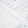 Muatsu Futon Compatible One-Touch Sheet Single WH Thick 100% Cotton