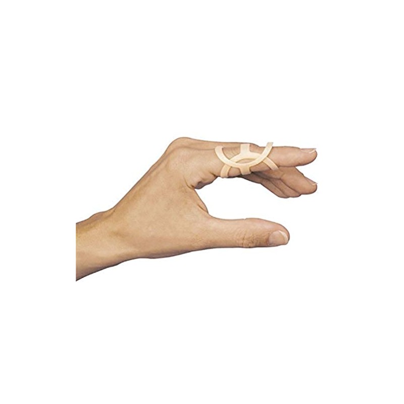 PERFORMANCE HEALTH Oval-8 Finger Splints, Size 11, Individual, Immobilizes Small
