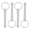 sourcing map 4Pcs 9.5mmx61mm Quick Release Pins, 316 Stainless Steel