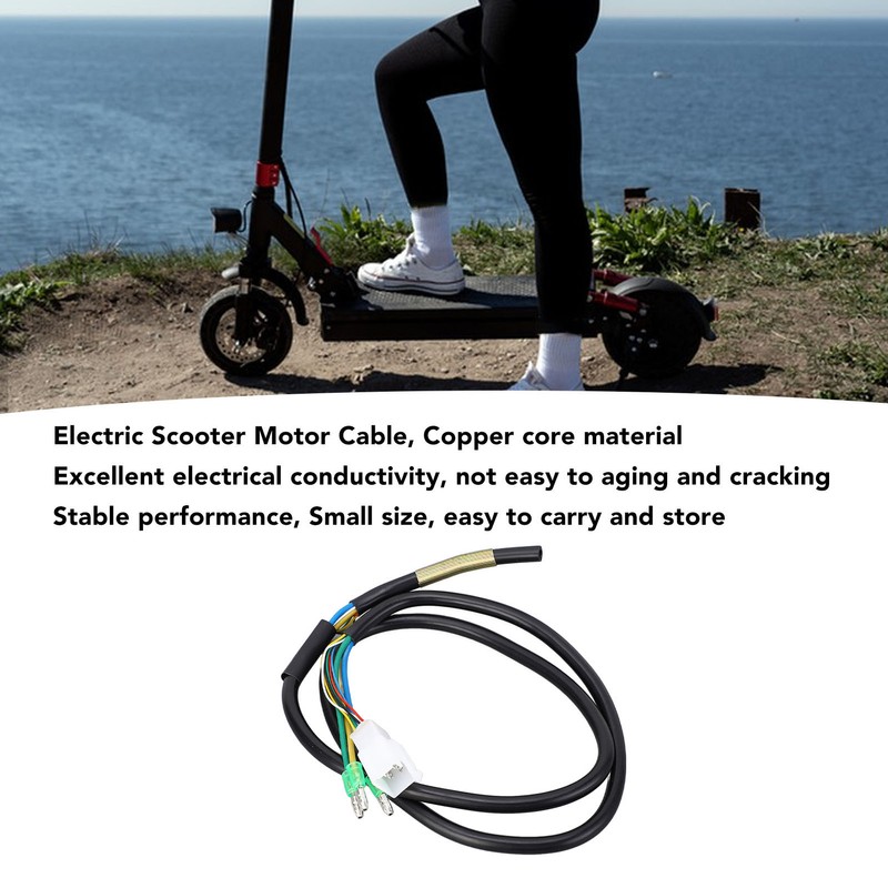 Electric Scooter Motor Cable Powerful 10 Inch High Sensitivity 2.5