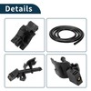 TUCKBOLD Toyota Camry 2007-2015 Wiper Nozzle No.8538112300 Front Black with