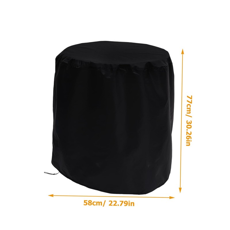 BESPORTBLE Small Grill Barbecue Cover Camping Waterproof BBQ Cover Grill