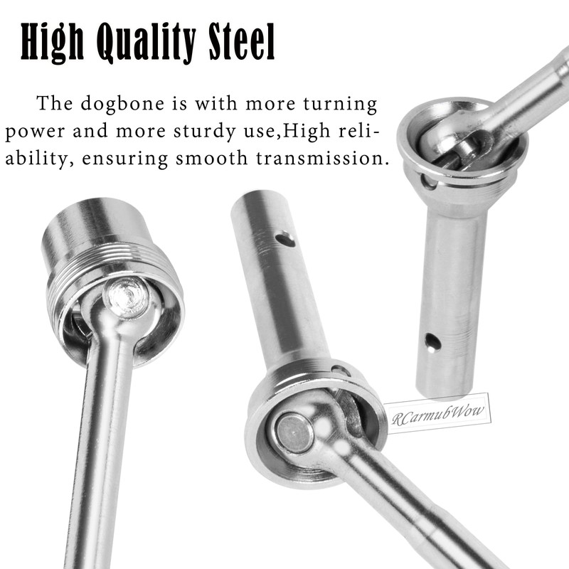 RCarmubWow RC Drive Shafts Axles Upgrades Part for 1/8 Kraton