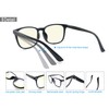 anteojos de lectura con bloqueo de luz azul 2.5 para