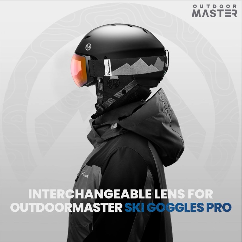 OutdoorMaster Ski Goggles PRO Replacement Lens - 20+ Choices (VLT