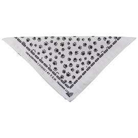 fashionchimp Bandana, 100% Cotton, Premium Quality, Nicki Neckerchief for Men and Women, 50 x 50 cm, Paws