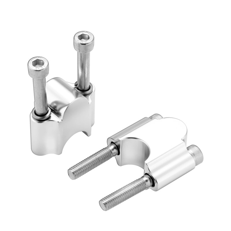 CB Handlebar Clamp Risers 7/8" Bars Kit 30mm Height For
