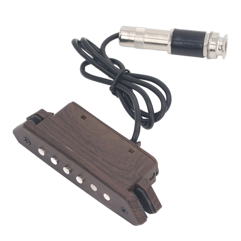 Acoustic Guitar Pickup Hole Free Volume Tone Control Dual Coil