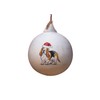 Image Industry Basset Hound Ceramic Bauble - Tree Decoration -
