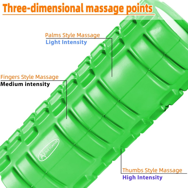 ACTIVE FOREVER Foam Roller for Deep,Foam Roller for Back,Foam Roller