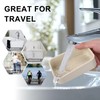 Silicone Travel Soap Case, Leakproof Soap Container with Lid, Portable