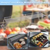 Adviace 65054 Grill Warming Rack for Weber Genesis 300 Series,