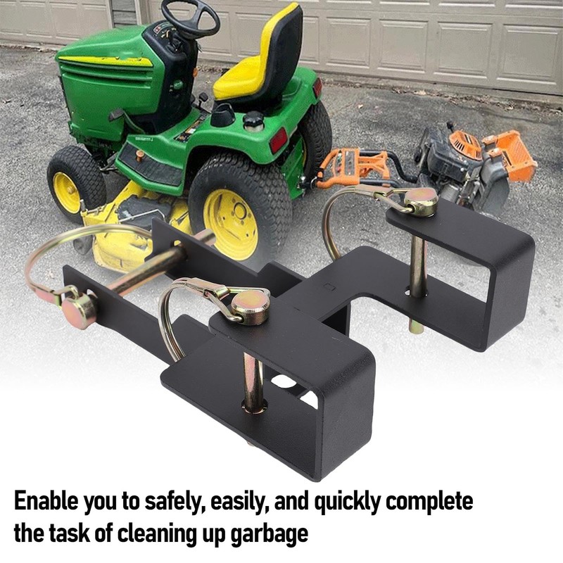 Universal Trash Can Coupler to Hook Multiple Wheeled Trash Containers