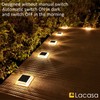Lacasa Solar Deck Lights, 4 Pack 30LM LED Dock Light
