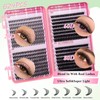 RITALASH Lash Extension Kit DIY Lash Clusters Kit 624pcs Cluster
