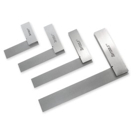 Taytools 776629 4 Piece Set of Solid Machinist Squares, 2-3/4, 3-3/4”, 4-3/4” and 6-3/4 inch Accurate to 0.001”