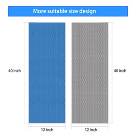 Tagefa Pack of 5 Cooling Towels 40" x 12" with Carrying Pouch, Cold Sport Towels, Soft Breathable, Quick Cool Towel, for Bowling, Yoga, Travel, Camping, Golf, Football, Hiking, Outdoor Work