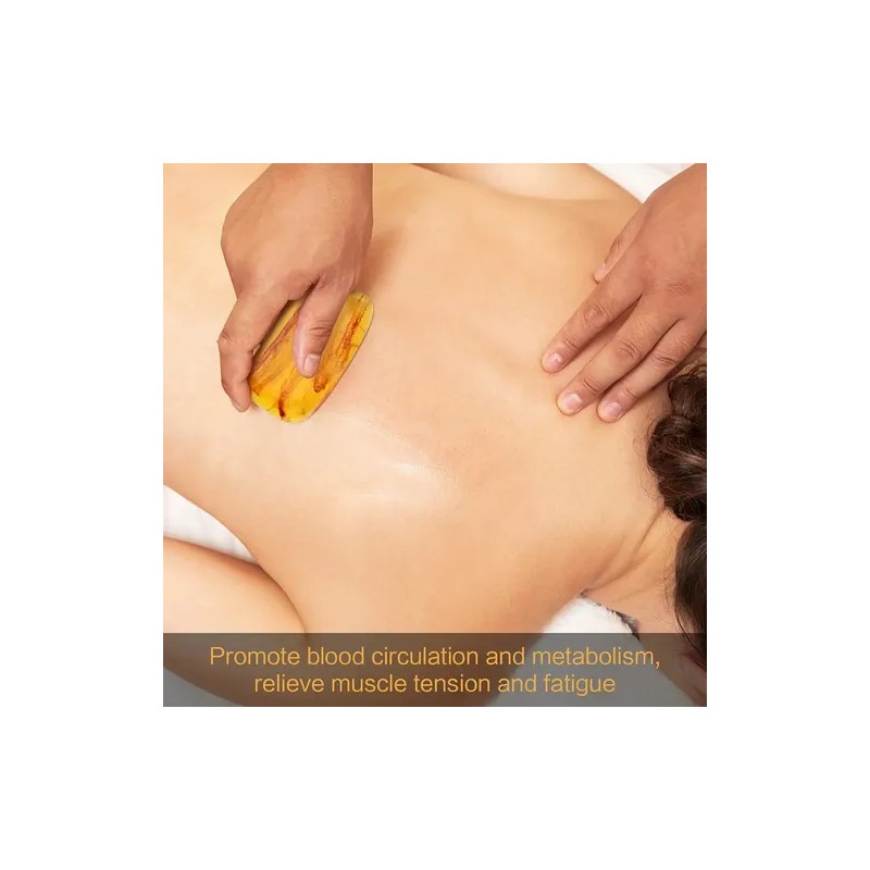 Rodillo De Masaje Facial De Jade Gua Sha Rejuvenates, 7