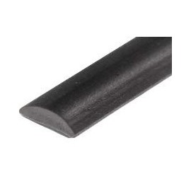 CRL .315" Black Flat Screen Spline - 500 ft Roll