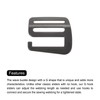 sourcing map Metal Webbing Strap 1.26 Inches 32 mm G-Hook