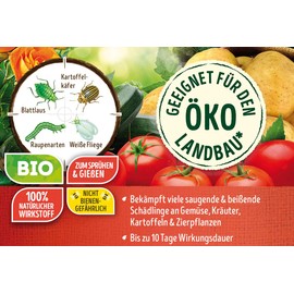 7004 Naturen Schädlingsfrei Neem Bio - 4 x 7.5 ml