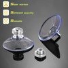Zopeal 20 Pcs Adhesive Suction Cups Bulk with Screws Nut