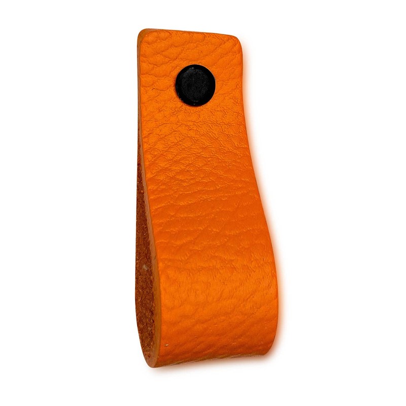 Brute Strength - Leather Handles for Furniture - Orange -