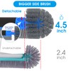 TidyMister 20'' 2 in 1 Pool Brush Head Cobweb Duster