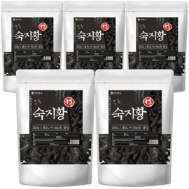 Domestic rehmannia glutinosa 300g 5 packs (9 steamed 9 packets) Rehmannia glutinosa tea / 국산 숙지황 300g 5개 (9증9포) 숙지황차