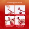 Auto Cordless Airbrush Kit Rechargeable Handheld 17.4psi Compressor for Nails
