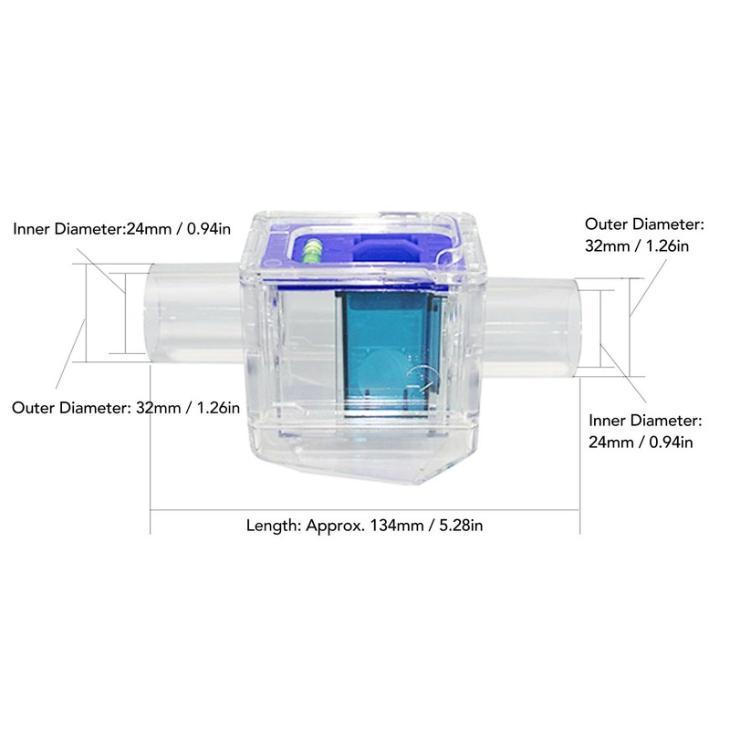 Three-safe check valve for air conditioning condensate, backflow and odour