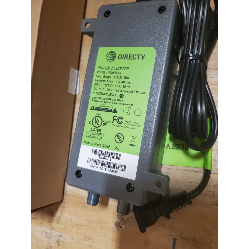 DirecTV SWM 29V Power Inserter- PI29R3-16