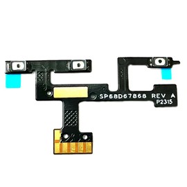 Zyh The ocean Power On Off Volume Button Key Ribbon Flex Cable Replacement Part for Motorola Moto G Stylus 5G 2023 XT2315