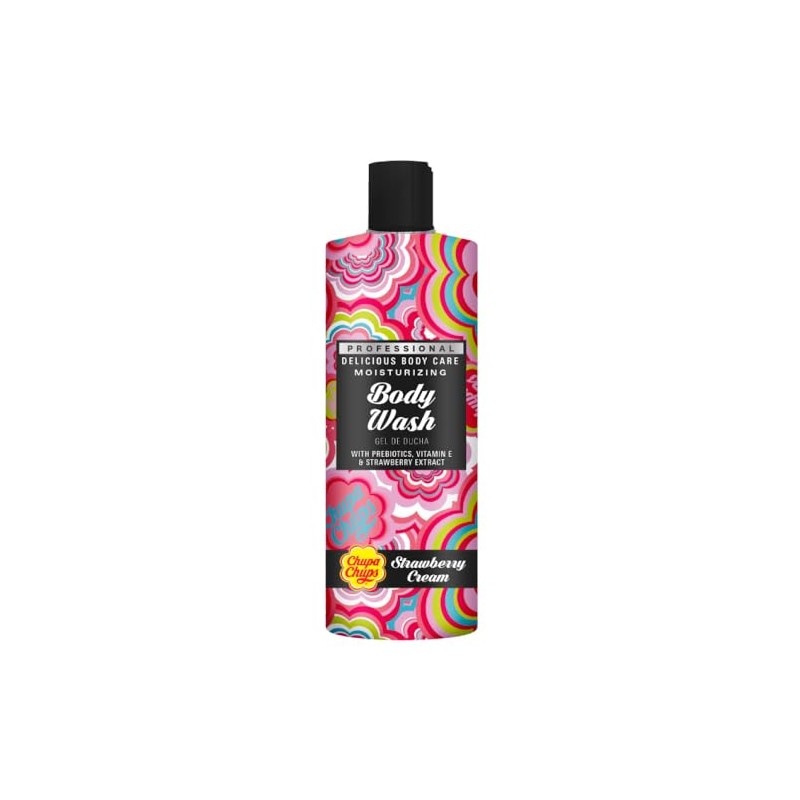 Chupa Chups BODY WASH STRAWBERRY CREAM 400ML