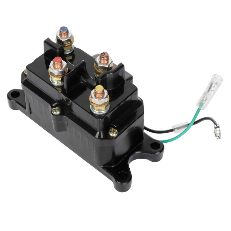 OCPTY 12V Solenoid Relay contactor Winch Rocker Switch Thumb ATV