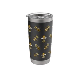 Crown Queen Bee Stainless Steel Insulated Tumbler
