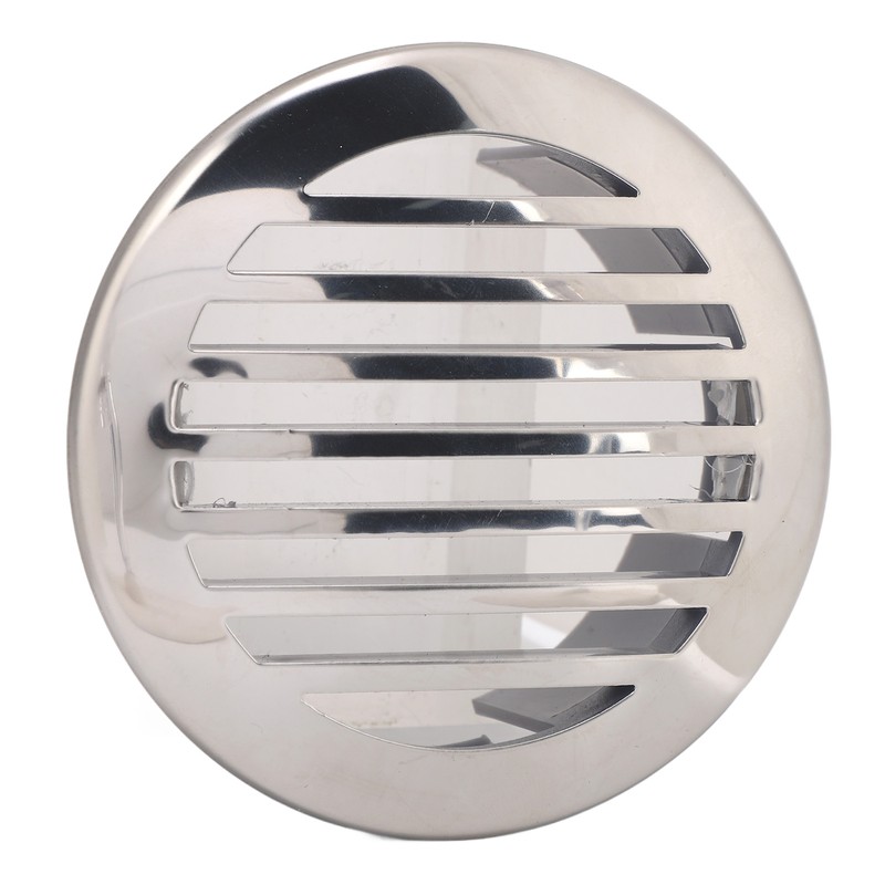 4pcs Stainless Steel Air Vents Louvered Grille Cover Vent Hood