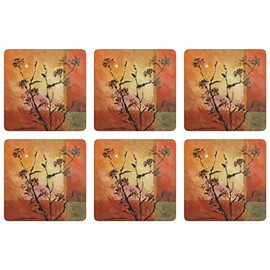 Plymouth Pottery - Sunset Coasters - Set of 6