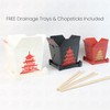 3D Printed Planter Chinese Takeout Box - Set of 3