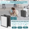 AP-B102 Replacement Filter Set Compatible with Alexapure Breeze Air Pur