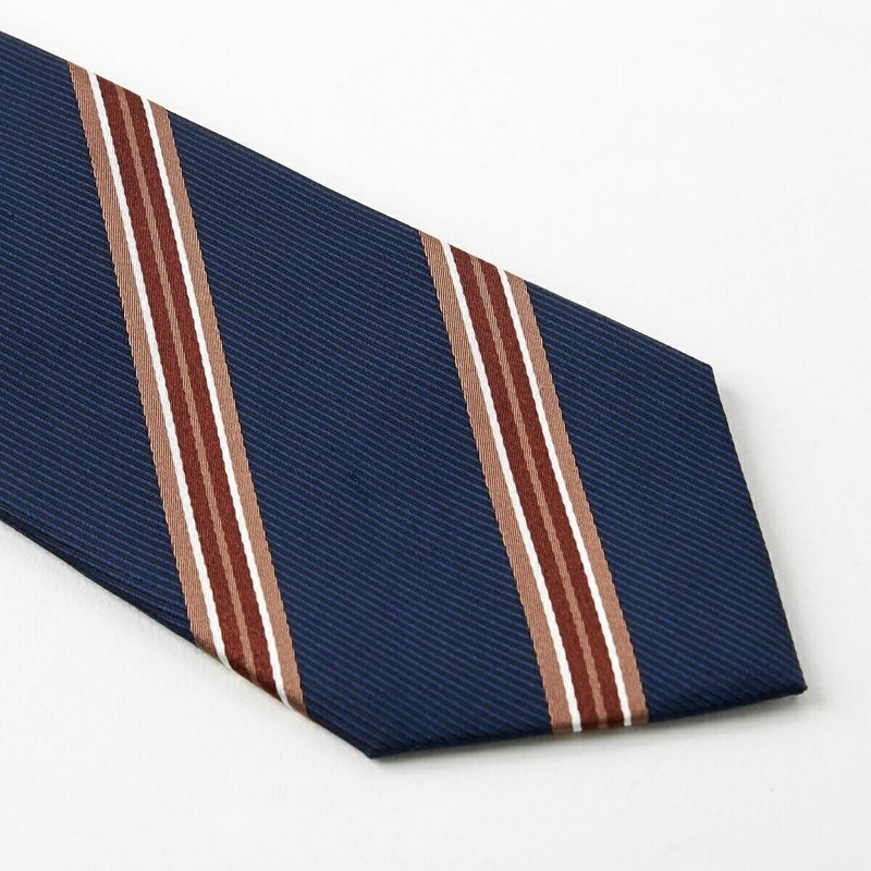 Ojier Necktie, 100% Silk, Regular Tie, Jacquard Woven, Regimental, Gift,