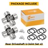 M MATI 2Pcs Rear Driveshaft U-Joint Set for Can-Am Outlander