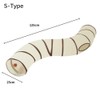 Collapsible Cat Tunnel – Fun Polyester+Steel Wire Cat Tunnel Tube,