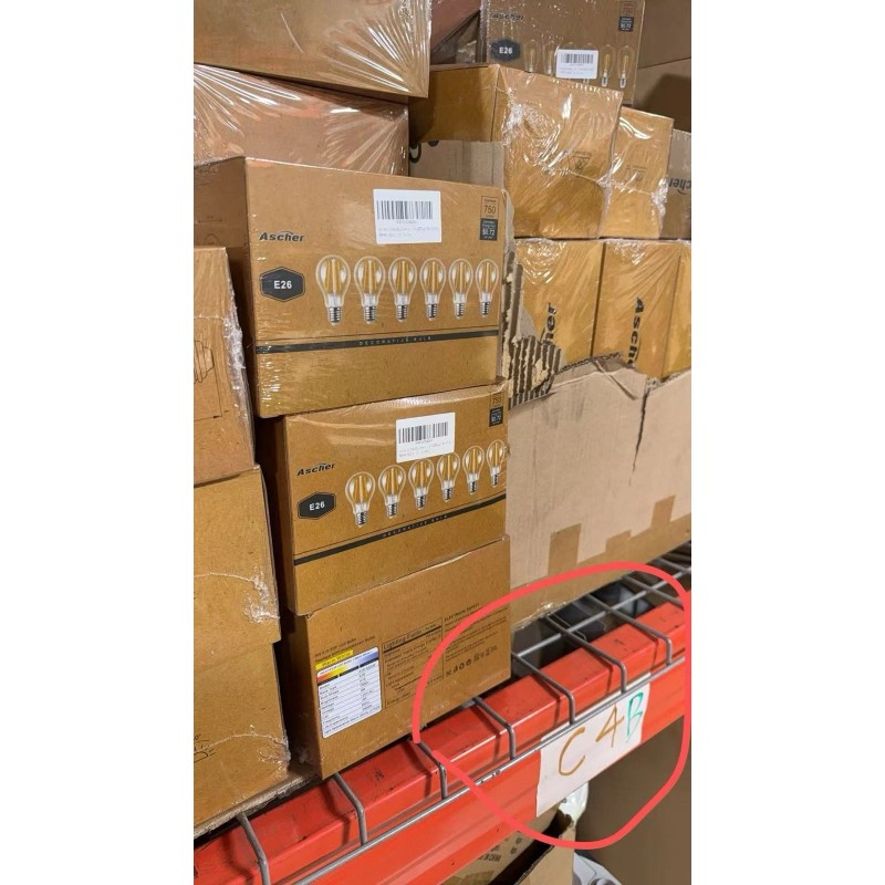 Ascher 8TXVintage LED Edison Bulbs 6W, Equivalent 60W Incandescent, Non-Dimmable……