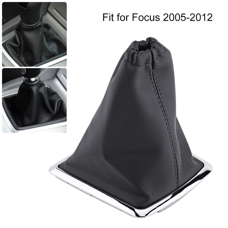 Gear lever car cover, PU leather gear knob, gear lever