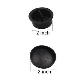 FSLMEIL 2" Dust Cap & Dust Plug Set for Astronomical Telescope Eyepieces Barlow Lens Zenith Mirror Or Other Accessories - 2 Plugs and 2 Caps