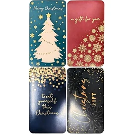 4 Traditional Christmas Money Wallets & Envelopes - Eco Packaging