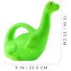 Cornucopia Brands Green Dinosaur Watering Can; Novelty Plastic Waterer Toddler-Friendly