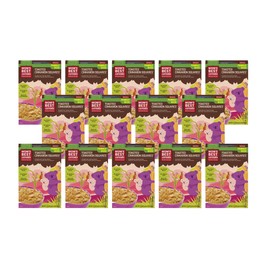 Mom's Best Toasted Cinnamon Squares Cereal, Made with Whole Grain, No High Fructose Corn Syrup, Made with Real Cinnamon, Kosher, 17.5 Oz Box (Pack of 14)