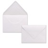 Glüxx-Agent 75 envelopes DIN C6 - White lined with white